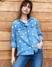 Load image into Gallery viewer, Denim Love Shirt
