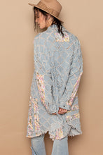 Load image into Gallery viewer, Floral Denim Shacket
