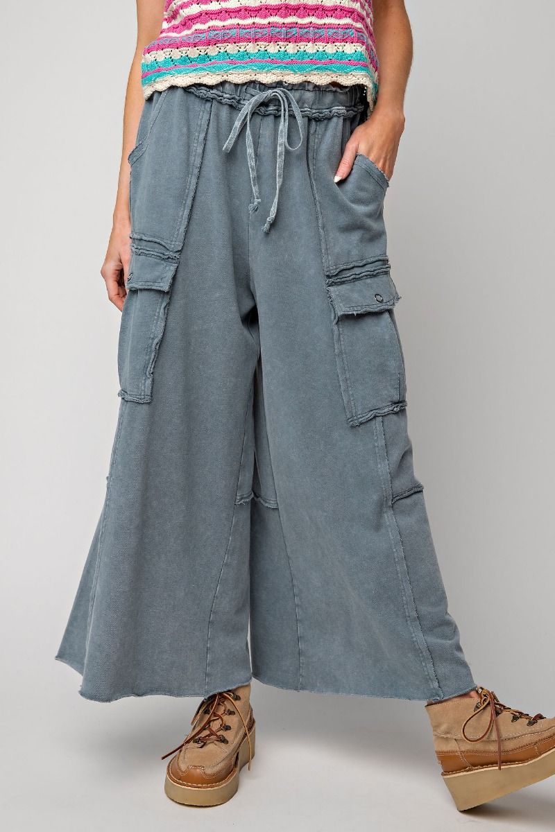 Mineral Washed Cargo Pants